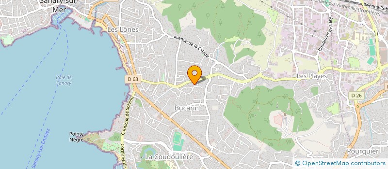 localisation de l'entreprise AWALE à SIX-FOURS-LES-PLAGES