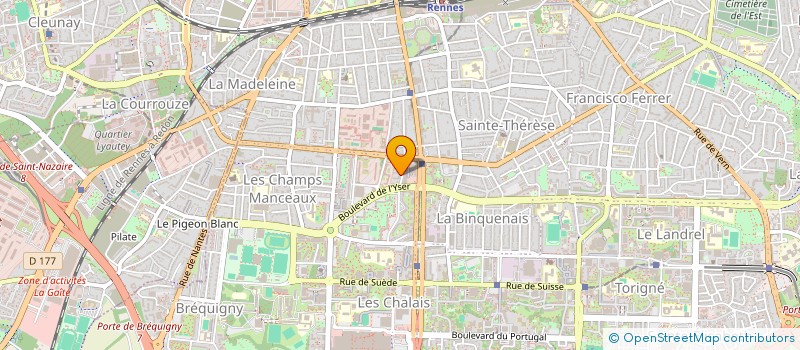 localisation de l'entreprise AWALE BREIZH  RENNES