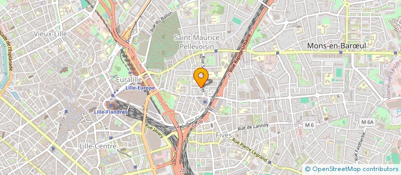 localisation de l'entreprise AWALEXTAL BATI à LILLE