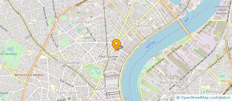 localisation de l'entreprise AWAM à BORDEAUX