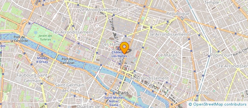 localisation de l'entreprise AWAM FRANCE à PARIS