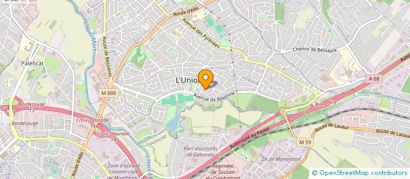 localisation de l'entreprise AWARENESS CENTER à L'UNION