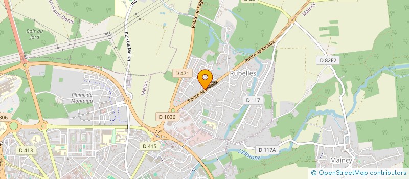 localisation de l'entreprise AWASSUR  RUBELLES