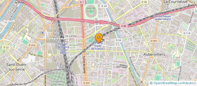 localisation de l'entreprise AWATRANS à SAINT-DENIS