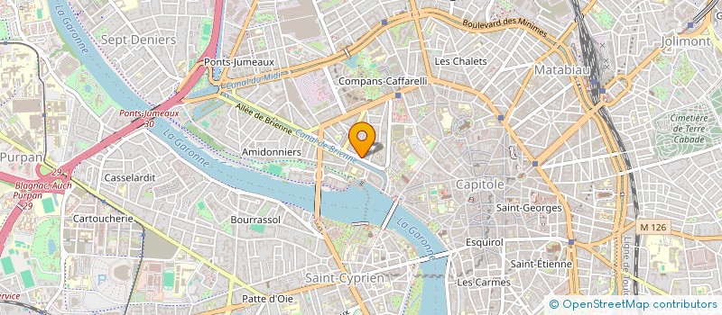 localisation de l'entreprise AWAW  TOULOUSE