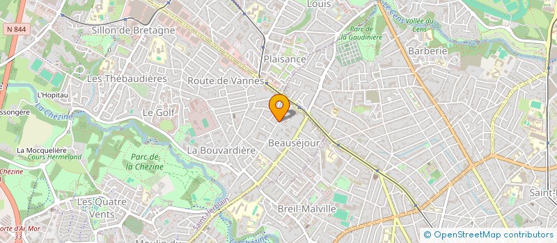 localisation de l'entreprise AWAZ  SAINT-HERBLAIN