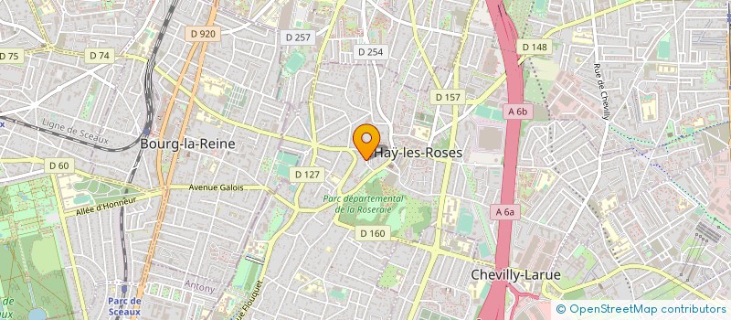 localisation de l'entreprise AWAZU PONFILLY ARCHITECTES DPL  L'HAY-LES-ROSES