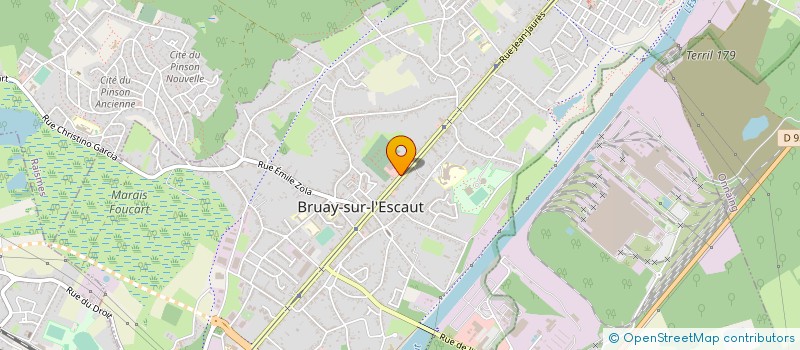 localisation de l'entreprise AWEDIS  BRUAY-SUR-L'ESCAUT