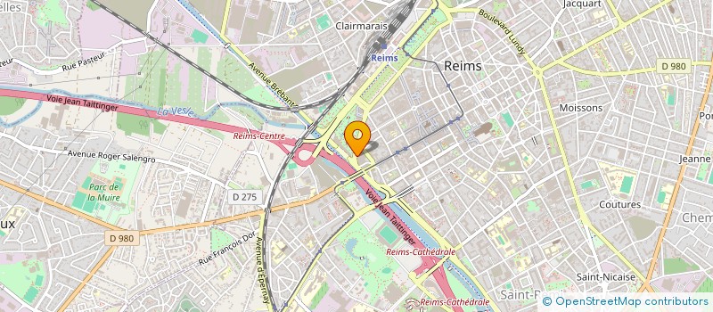 localisation de l'entreprise AWEIT  REIMS