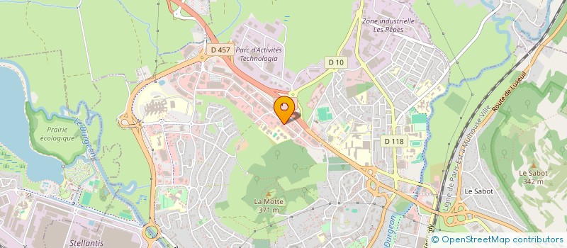 localisation de l'entreprise AWG DEVELOPPEMENT  VESOUL