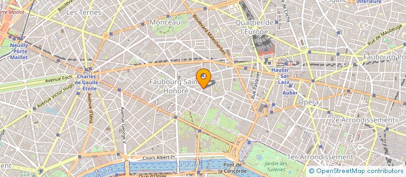 localisation de l'entreprise AWH CAPITAL  PARIS