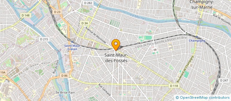 localisation de l'entreprise AWI à SAINT-MAUR-DES-FOSSES