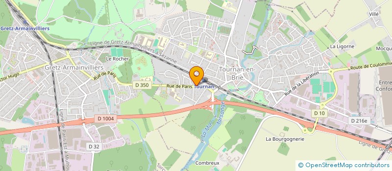 localisation de l'entreprise AWI VTC  TOURNAN-EN-BRIE