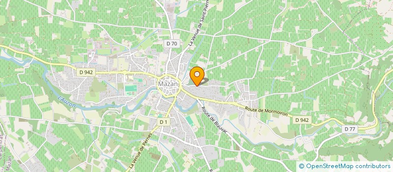 localisation de l'entreprise AWILINE  MAZAN