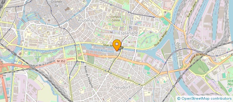localisation de l'entreprise AWILLON CAPITAL  STRASBOURG