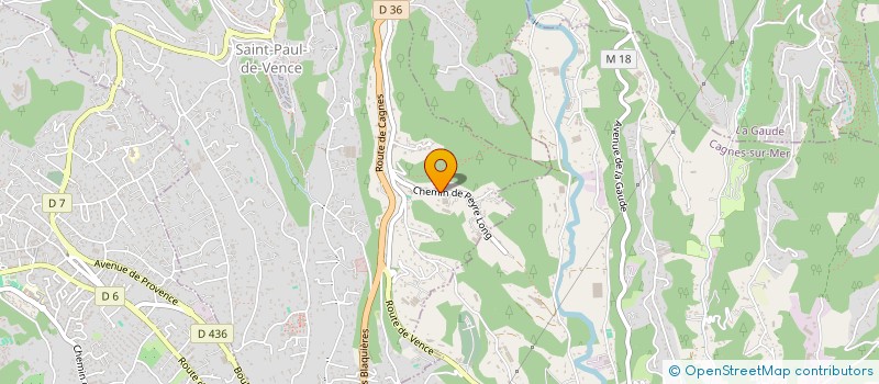 localisation de l'entreprise AWINSI TECHNOLOGIES à SAINT-PAUL-DE-VENCE