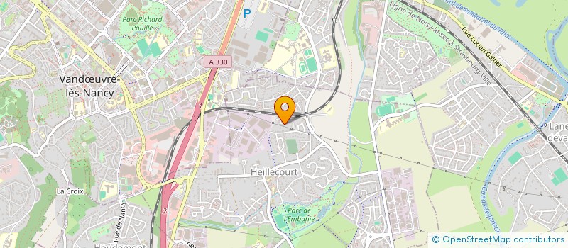 localisation de l'entreprise AWM REAL ESTATE 1  HEILLECOURT