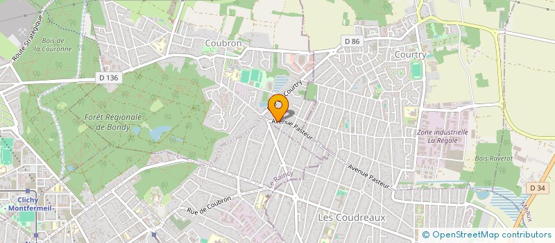 localisation de l'entreprise AWM SERVICES  COUBRON