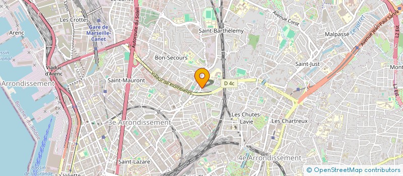 localisation de l'entreprise AWN PRIME  MARSEILLE