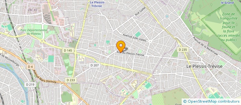localisation de l'entreprise AWON PARIS à CHAMPIGNY-SUR-MARNE
