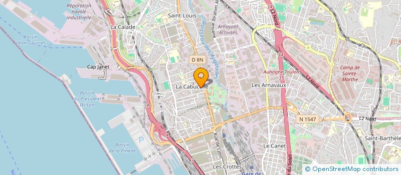 localisation de l'entreprise AWONA MAYOTTE à MARSEILLE