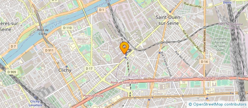 localisation de l'entreprise AWP FRANCE SAS à SAINT-OUEN-SUR-SEINE