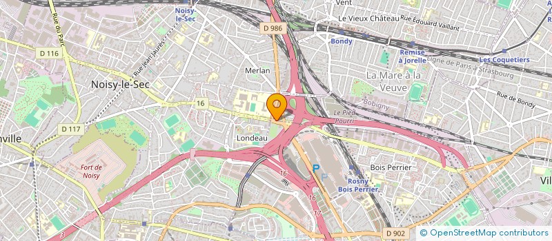 localisation de l'entreprise AWPL à NOISY-LE-SEC