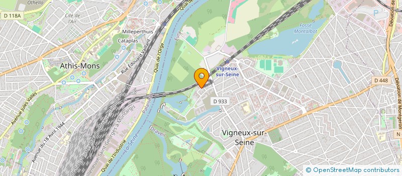 localisation de l'entreprise AWQAF DE LA MOSQUEE DE VIGNEUX à VIGNEUX-SUR-SEINE