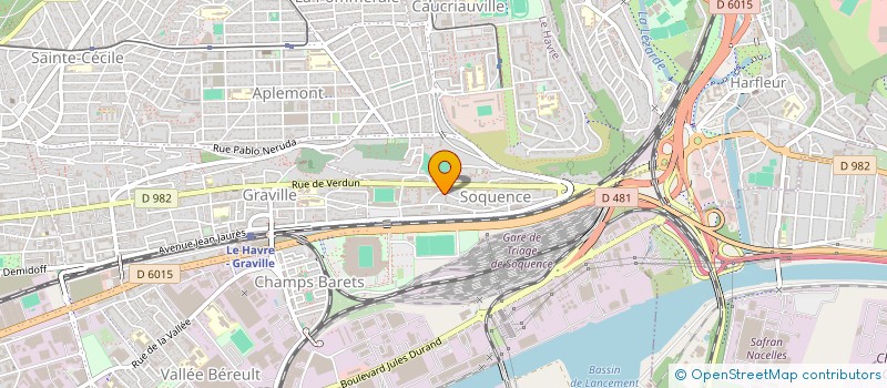 localisation de l'entreprise AWS-ASSOCIATION WEB SOLIDARITE FRANCE à LE HAVRE