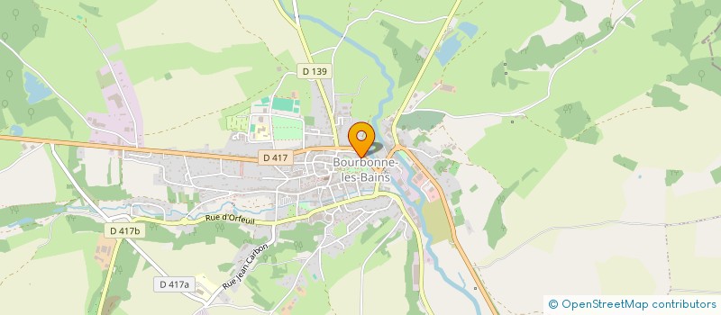localisation de l'entreprise AWZEM à BOURBONNE-LES-BAINS