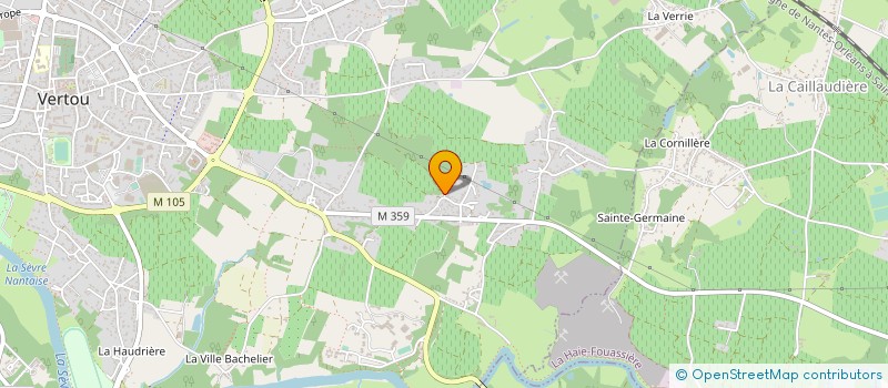 localisation de l'entreprise AX'AVENIR HOLDING à VERTOU