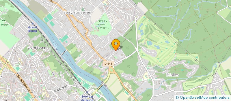 localisation de l'entreprise AX-B612  ETIOLLES