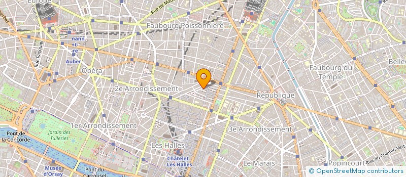 localisation de l'entreprise AX CLIMAT HOLDING VIDIA  PARIS