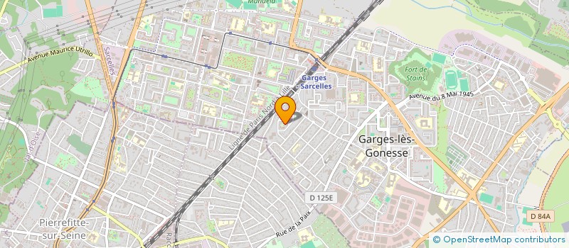 localisation de l'entreprise AX DIFFUSION  GARGES-LES-GONESSE