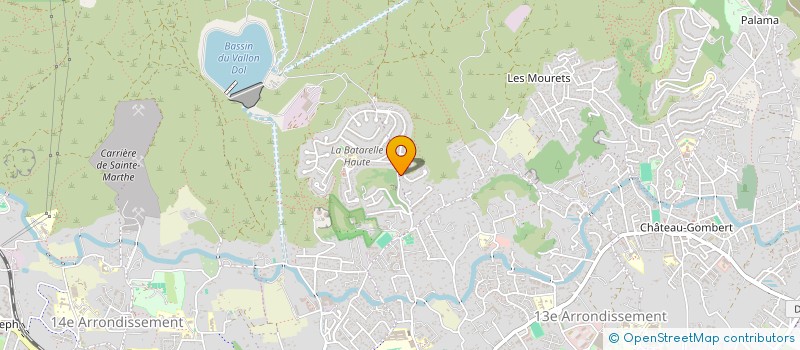 localisation de l'entreprise AX DISTRIBUTION à MARSEILLE