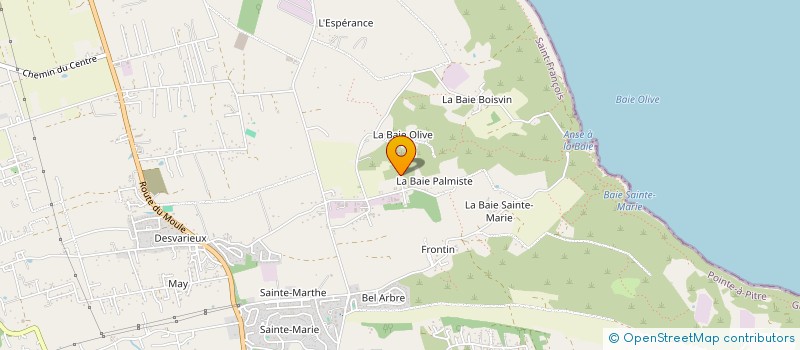 localisation de l'entreprise AX ET SOIR à SAINT-FRANCOIS