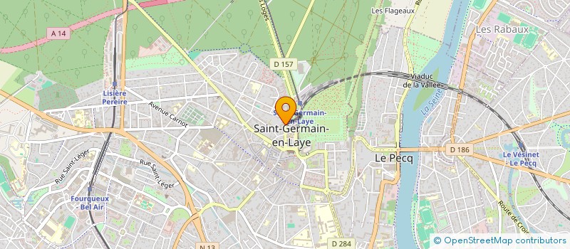 localisation de l'entreprise AX GRAVIGNY à SAINT-GERMAIN-EN-LAYE