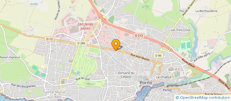 localisation de l'entreprise AX'HOME  PORNIC