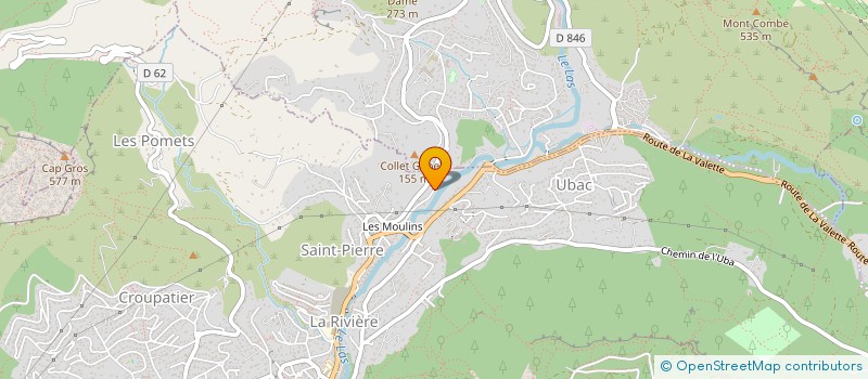 localisation de l'entreprise AX'IMMO  TOULON