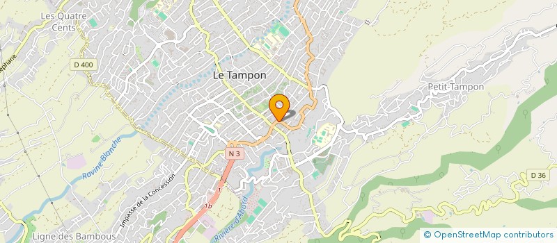 localisation de l'entreprise AX'WELL CONSULTING  SAINT-LEU