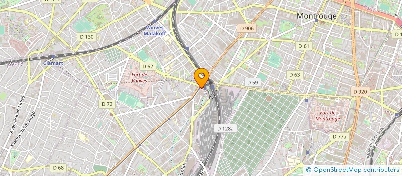 localisation de l'entreprise AXA ASSISTANCE FRANCE à MALAKOFF