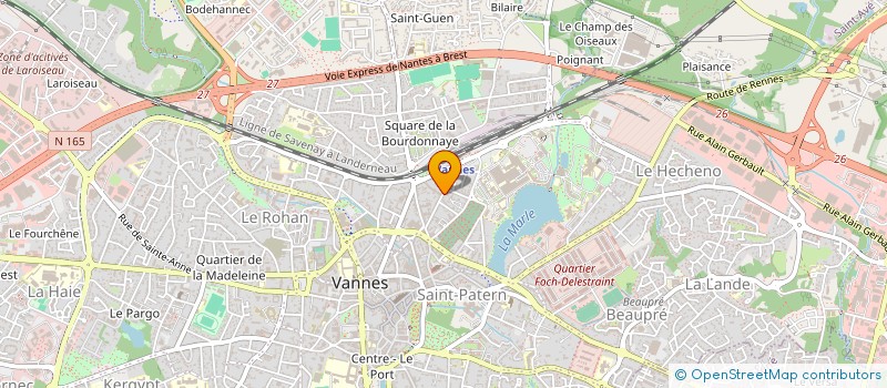 localisation de l'entreprise AXA ASSURANCES à VANNES