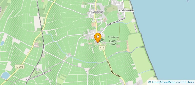 localisation de l'entreprise AXA MILLESIMES GESTION  PAUILLAC