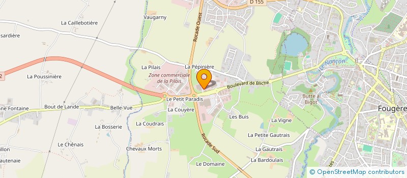 localisation de l'entreprise AXA NAUDIN CHALOPIN  LECOUSSE