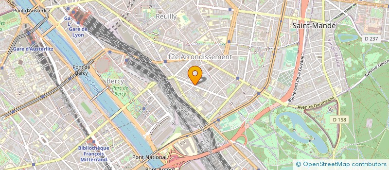localisation de l'entreprise AXAL BATIMENT à PARIS