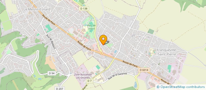 localisation de l'entreprise AXALOR  FRANQUEVILLE-SAINT-PIERRE