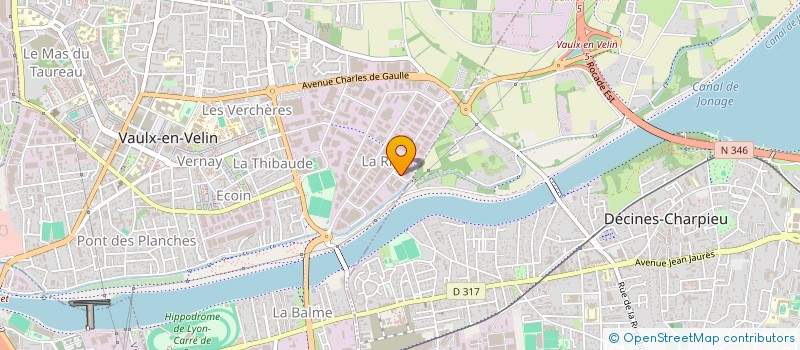 localisation de l'entreprise AXALTA AXCESS FRANCE à VAULX-EN-VELIN