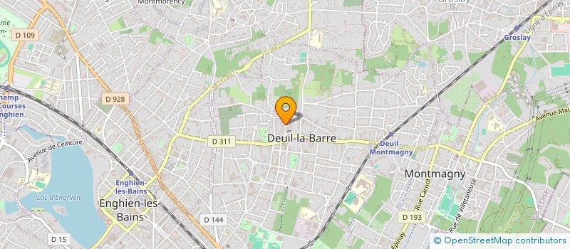 localisation de l'entreprise AXALYS CONSEIL ET DEVELOPPEMENT à DEUIL-LA-BARRE