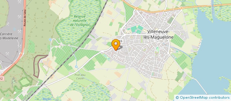 localisation de l'entreprise AXAM  VILLENEUVE-LES-MAGUELONE