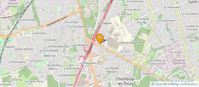 localisation de l'entreprise AXAMIS  CHAMBRAY-LES-TOURS